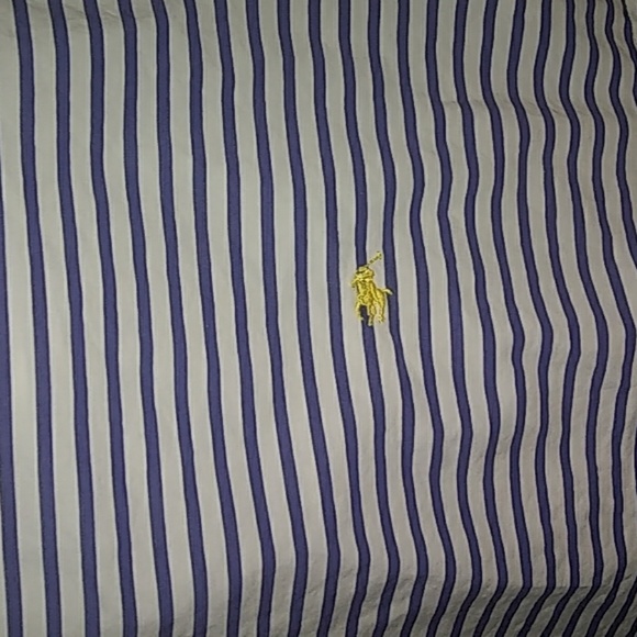 Mens polo button down short sleeve - Picture 2 of 3